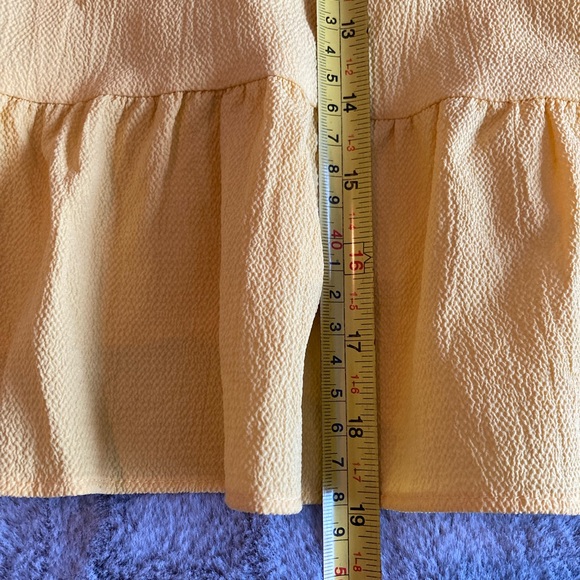 NWT. Vero Moda yellow summer skirt, XS. Never been worn. - Picture 8 of 8